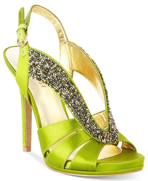 macys green heels